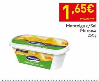 Recheio Manteiga mimosa promoção