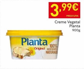 Recheio Margarina vegetal planta promoção