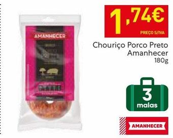 Recheio Chouriço amanhecer promoção