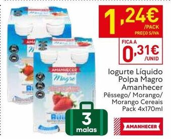 Recheio Iogurte amanhecer promoção