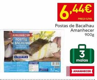 Recheio Bacalhau amanhecer promoção