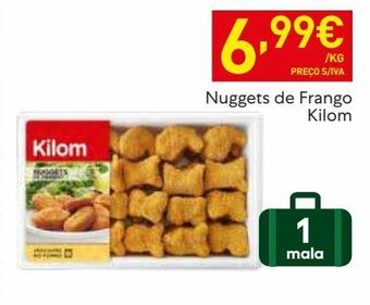Recheio Nuggets de frango kilom promoção