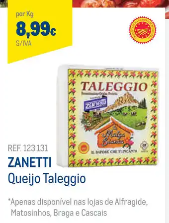 Zanetti Queijo Taleggio