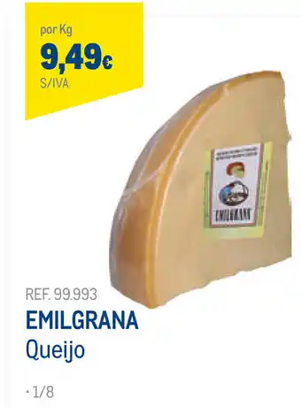Emilgrana Queijo 1/8