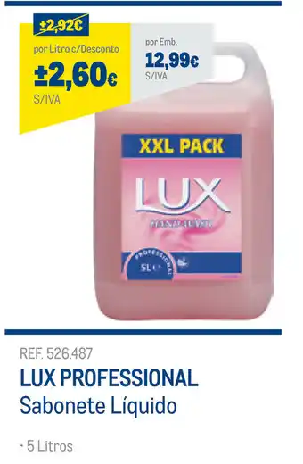 Lux Professional Sabonete Líquido 5 Litros