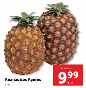 Lidl Abacaxi promoção