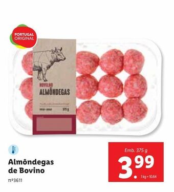 Lidl Almôndegas promoção