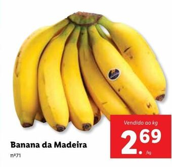 Lidl Banana promoção