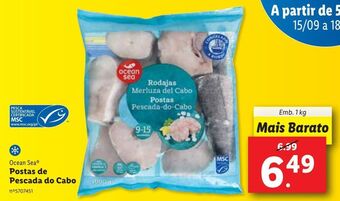 Lidl Peixe ocean sea promoção