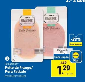 Lidl Presunto fumadinho promoção