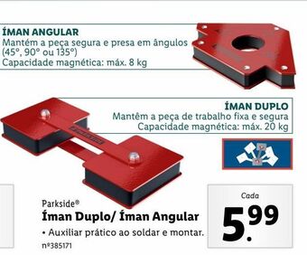 Lidl Ímã parkside promoção