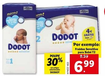 Lidl Fraldas dodot promoção