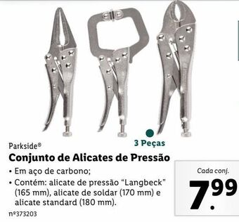 Lidl Alicate multiuso parkside promoção