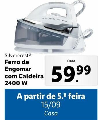 Ferro de engomar silvercrest