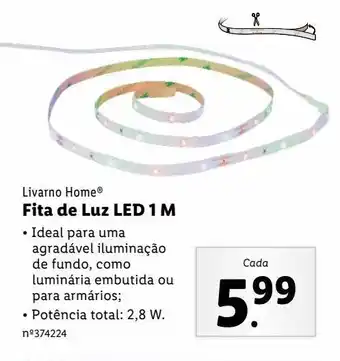 Lidl Luz led flutuante promoção