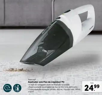 Lidl Aspirador de água e pó silvercrest promoção