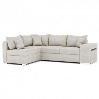 Homy Casa Sofá de canto reversível com cama e baú hutch promoção