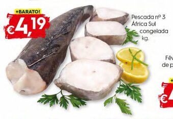 Bolama Pescada N.3 Africa Sul Congelada 1kg promoção