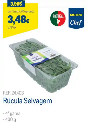 Rúcula Selvagem 400g