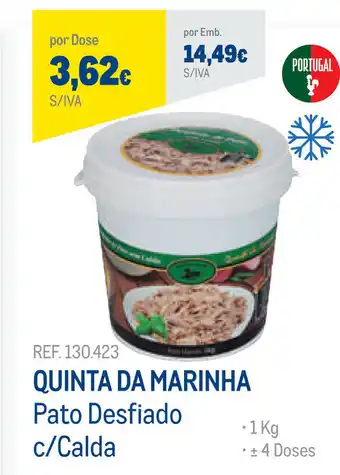 Makro Quinta da Marinha Pato Desfiado c/Calda 1kg promoção