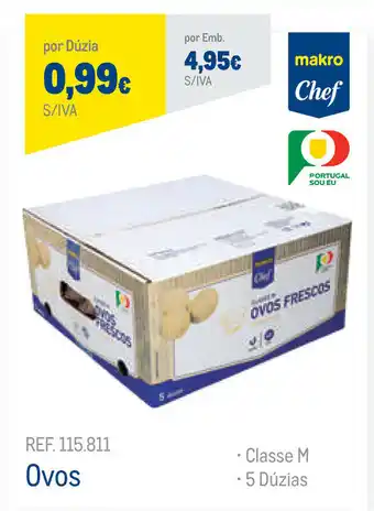 Makro Ovos Classe M promoção