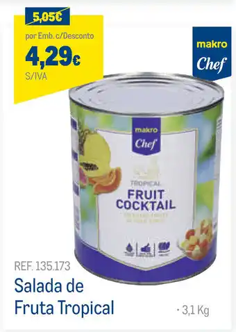 Salada de Fruta Tropical 3,1kg