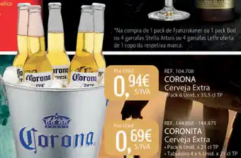 Makro Corona Cerveja Extra 33,5cl promoção