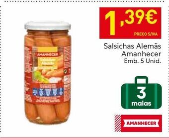 Recheio Salsicha amanhecer promoção