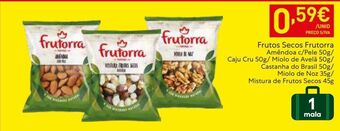 Recheio Frutos secos frutorra promoção