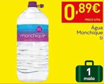 Recheio Água monchique promoção