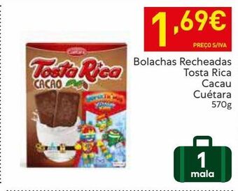 Recheio Bolacha recheada cuétara promoção