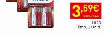 Pilhas philips