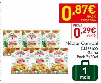 Recheio Néctar compal promoção