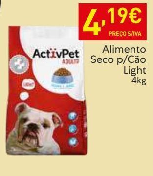 Recheio Ração para cães activpet promoção