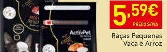 Recheio Ração para cães activpet promoção