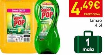 Recheio Detergente lavalouça super pop promoção