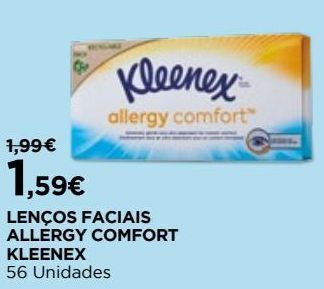 El Corte Inglés Lenços de papel kleenex promoção