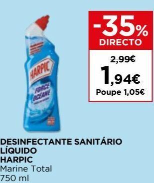 El Corte Inglés Desinfetante harpic promoção