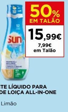 El Corte Inglés Detergente sun promoção