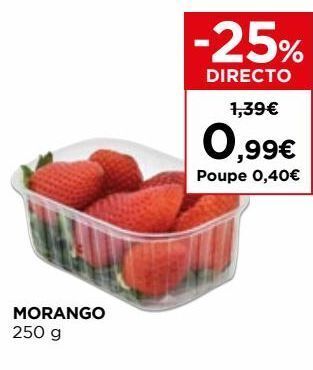El Corte Inglés Morango promoção