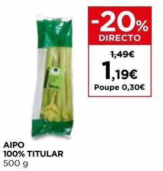 El Corte Inglés Aipo promoção