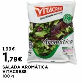 El Corte Inglés Saladas prontas vitacress promoção