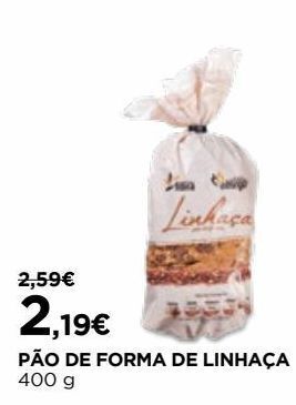 El Corte Inglés Pão de forma integral promoção