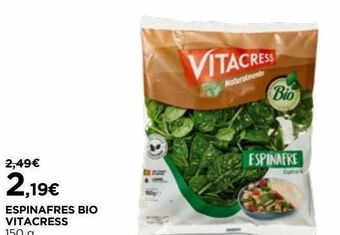 El Corte Inglés Espinafre vitacress promoção