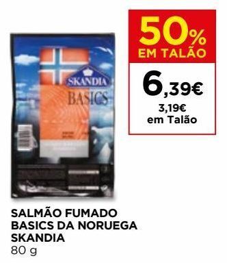 El Corte Inglés Salmão fumado promoção