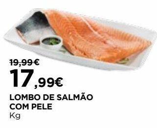 El Corte Inglés Lombo de salmão promoção