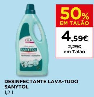El Corte Inglés Desinfetante sanytol promoção