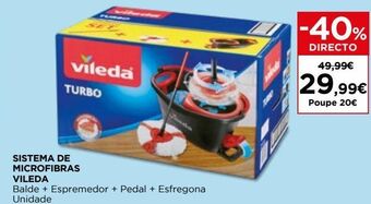 El Corte Inglés Mop vileda promoção