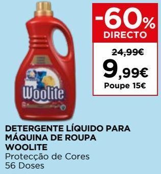 El Corte Inglés Detergente líquido woolite promoção