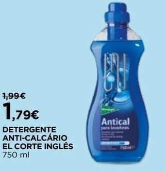 El Corte Inglés Detergente el corte inglés promoção